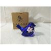 Image 1 : FENTON BLUE GLASS BIRD