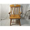 Image 1 : SMALL WOODEN CHILDRENS CHAIR