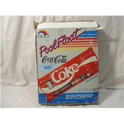 VINTAGE COCA COLA POOL FLOAT
