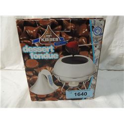 HERSHEYS KISSES DESSERT FONDUE