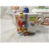 Image 2 : LOT 4 CERAMIC TEA HOT CHOCOLATE POTS & JAR