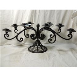 WROUGHT IRON CANDELABRA