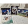Image 1 : LOT 4 BASEBALL PLAYER GIANT CARDS &  KEEPSAKES