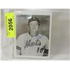 Image 1 : 4X5 PHOTO METS BASEBALL PLAYER AUTOGRAPHED NO COA
