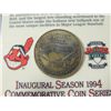 Image 2 : 1994 INAUGURAL SEASON INDIANS COMMEMORATIVE COIN
