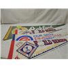 Image 1 : LOT 4 VARIOUS BASEBALL PENNANTS.
