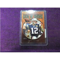 TOPPS TOM BRADY FOOTBALL CARD