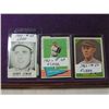 Image 1 : LOT 3 1960-61 FLEER/LEAF BASEBALL PLAYER CARDS