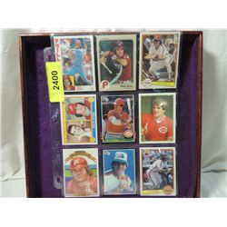 LOT 9 PETE ROSE BASEBALL CARDS