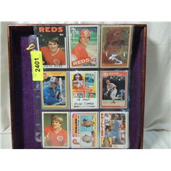 LOT 18 PETE ROSE BASEBALL CARDS