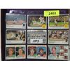 Image 1 : LOT 9 1973 TOPPS BASEBALL PLAYER CARDS