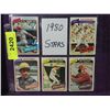 Image 1 : LOT 5 1980 TOPPS STAR BASEBALL CARDS