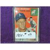 Image 1 : 1954 TOPPS RAY MURRAY #49 BASEBALL CARD