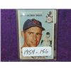 Image 1 : 1954 TOPPS JOE COLEMAN #156 BASEBALL CARD