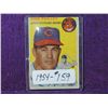 Image 1 : 1954 TOPPS DAVE PHILLEY #159 BASEBALL CARD