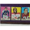 Image 1 : LOT 3 1969 FOOTBALL PLAYER CARDS