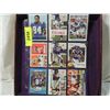 Image 1 : LOT 9 VIKINGS FOOTBALL PLAYER CARDS