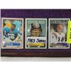 Image 1 : LOT 3 1983 STARS FOOTBALL PLAYER CARDS