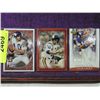 Image 1 : LOT 3 FRAN TARKENTON  FOOTBALL PLAYER CARDS