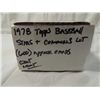 Image 2 : 600+ 1978 TOPPS STARS & COMMONS BASEBALL CARDS