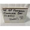 Image 1 : 1995 SP FOOTBALL CARDS COMPLETE SET