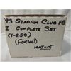 Image 1 : 1993 STADIUM CLUB FOOTBALL CARD COMPLETE SET