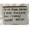 Image 1 : 1992-93 FLEER ULTRA BASKETBALL CARD COMPLETE SET