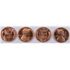 Image 1 : ( 2 ) ORIGINAL GEM BU ROLLS OF 1944 LINCOLN CENTS, CHERRY!