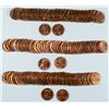 Image 1 : LOT OF 3 ORIGINAL GEM BU ROLLS OF 1954-D LINCOLN CENTS