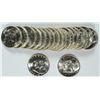 Image 1 : ORIGINAL GEM BU ROLL ( 20 ) COINS 1956 FRANKLIN HALF DOLLAR ROLL