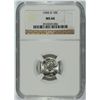 Image 1 : 1945-D MERCURY DIME, NGC MS-66 BLAST WHITE!