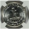 Image 3 : 1963 WASHINGTON QUARTER, NGC MS-66  NICE WHITE COIN!