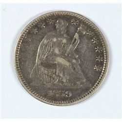 1859 SEATED HALF DIME XF-45