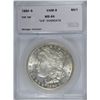 Image 1 : 1880-S MORGAN DOLLAR SEGS MS-64 (VAM-9)