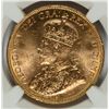 Image 2 : 1913 CANADIAN $10 GOLD, NGC MS-63 RARE!! FROM THE BANK OF CANADA HOARD