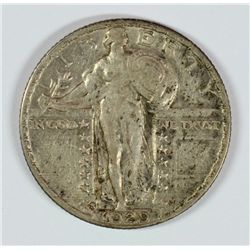 1929-S STANDING LIBERTY QUARTER XF-45