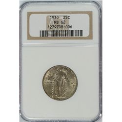 1930 STANDING LIBERTY QUARTER NGC MS-62