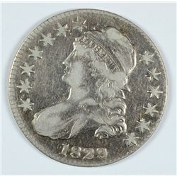 1829 BUST HALF DOLLAR VG/F