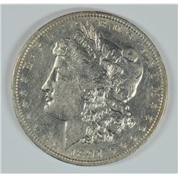 1897-O MORGAN DOLLAR AU-55