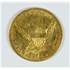 Image 2 : 1836 $2.5 CLASSIC HEAD GOLD AU-55