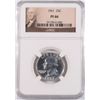 Image 1 : 1961 WASHINGTON QUARTER, NGC PROOF-66