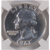 Image 2 : 1961 WASHINGTON QUARTER, NGC PROOF-66