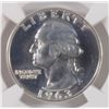 Image 2 : 1963 WASHINGTON QUARTER, NGC PROOF-66