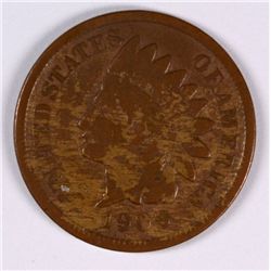 1909-S INDIAN HEAD CENT VG