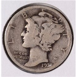1921 MERCURY DIME AG/G