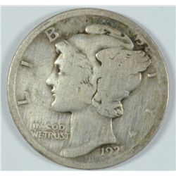 1921 MERCURY DIME G/VG