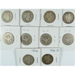 (10) BARBER QUARTERS (03, 03-O, 03-S, 04, 04-O, 05, 05-O, 05-S, 06, 06-D)