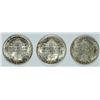 Image 2 : SET OF (P, D, S) 1951 BOOKER T WASHINGTON COMMEN HALF DOLLARS CH BU