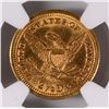 Image 3 : 1906 $2.5 GOLD LIBERTY NGC UNC DETAILS