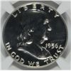 Image 2 : 1956 TYPE-2 FRANKLIN HALF DOLLAR,  NGC PROOF-68!